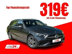 Grün Gebraucht 2024 Mercedes C300 AMG line Kombi | 51.489 € (Teuer)