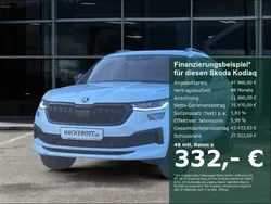 Weiss Gebraucht 2024 Skoda Kodiaq SportLine SUV | 48.480 € (Fairer Preis)