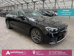 Schwarz Gebraucht 2021 Mercedes E400 AMG line Coupé | 55.990 € (Fairer Preis)