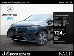Schwarz obsidianschwarz metall Gebraucht 2024 Mercedes EQE500 AMG SUV | 76.980 € (Fairer Preis)
