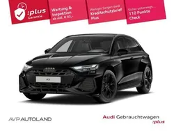 Mythosschwarz metallic Gebraucht 2025 Audi A3 S-Line | 43.990 €