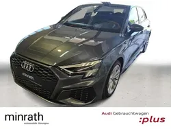 Grau Gebraucht 2024 Audi A3 Sportback S-Line Limousine | 32.439 € (Guter Preis)