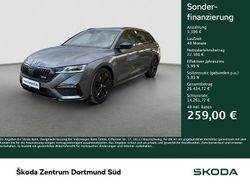 Graphitegrau metallic Gebraucht 2022 Skoda Octavia RS Kombi | 27.556 € (Fairer Preis)