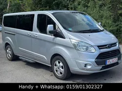 Polarsilber metallic Gebraucht 2015 Ford Transit Custom Titanium Van / Kleinbus | 10.950 € (Etwas zu teuer)