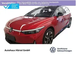 Kings red, metallic Gebraucht 2024 VW ID.7 GTX Limousine | 57.500 € (Fairer Preis)