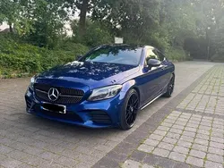 Blau Gebraucht 2018 Mercedes C220 AMG line Coupé | 24.900 € (Fairer Preis)