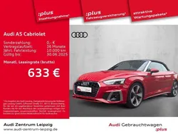 Progressivrot metallic Gebraucht 2024 Audi A5 Cabriolet S-Line Cabrio | 55.550 € (Teuer)