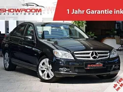 Schwarz (obsidianschwarz metalliclack) Gebraucht 2008 Mercedes C200 Avantgarde Limousine | 11.990 € (Teuer)