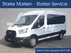 Frozen white Neu 2024 Ford Transit Trend Limousine | 47.600 €
