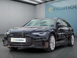 Schwarz Gebraucht 2023 Audi A6 S-Line Kombi | 46.349 € (Fairer Preis)