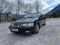 Schwarz Gebraucht 2001 Saab 9-3 Cabriolet Cabrio | 5.950 € (Fairer Preis)