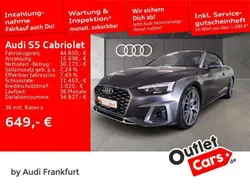 Daytonagrau perleffekt Gebraucht 2022 Audi S5 Cabriolet Ambiente Cabrio | 44.850 € (Fairer Preis)