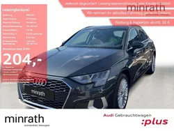 Grau Gebraucht 2024 Audi A3 Sportback Advanced Limousine | 29.190 € (Superpreis)