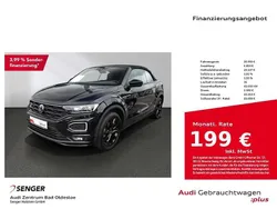 Schwarz Gebraucht 2021 VW T-Roc Cabriolet R-line Cabrio | 26.990 € (Fairer Preis)