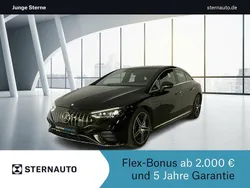 Metalliclack obsidianschwarz Gebraucht 2023 Mercedes EQE AMG 53 AMG Limousine | 63.980 € (Superpreis)
