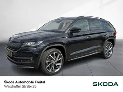 Blackmagic perleffekt Gebraucht 2021 Skoda Kodiaq SportLine SUV | 30.980 € (Guter Preis)
