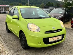 Grün Gebraucht 2011 Nissan Micra Acenta Kleinwagen | 3.699 € (Etwas zu teuer)
