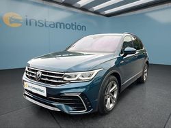 Blau Gebraucht 2021 VW Tiguan R-line SUV | 31.599 € (Fairer Preis)