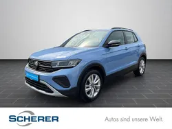 Clear blue metallic (metallic) Gebraucht 2024 VW T-Cross Goal SUV | 28.500 € (Guter Preis)