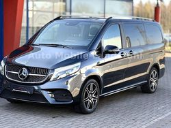 Grau Gebraucht 2021 Mercedes V300 AMG line Van / Kleinbus | 54.999 € (Etwas zu teuer)