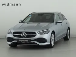 Metalliclack hightechsilber Gebraucht 2022 Mercedes C220 Avantgarde Kombi | 29.850 € (Guter Preis)