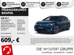 Aquamarinblau metallic Gebraucht 2024 VW ID.7 GTX Kombi | 52.550 € (Fairer Preis)