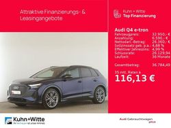 Blau Gebraucht 2022 Audi Q4 e-tron Sport SUV | 32.950 € (Superpreis)