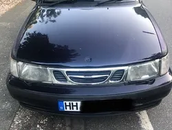 Blau Gebraucht 1998 Saab 9-3 Cabriolet Cabrio | 1.990 €