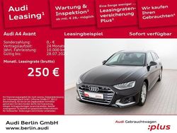 Mythosschwarz metallic Gebraucht 2024 Audi A4 Advanced Plus Kombi | 41.900 €