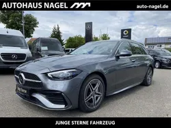 Grau Gebraucht 2024 Mercedes C200 AMG Line Premium Limousine | 41.398 €