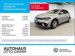 Silber (reflexsilber metallic) Gebraucht 2024 VW Polo Life Kleinwagen | 17.480 € (Fairer Preis)