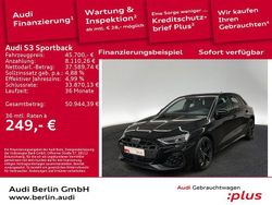 Mythosschwarz metallic Gebraucht 2024 Audi S3 Ambiente Kombi | 45.700 € (Guter Preis)