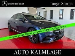 Lack sodalithblau Gebraucht 2024 Mercedes EQE300 AMG line Limousine | 50.480 € (Guter Preis)