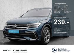 Nightshade blue (metallic) Gebraucht 2024 VW Tiguan R-line SUV | 35.840 € (Superpreis)