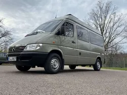 Grün Gebraucht 2003 Mercedes Sprinter Van | 14.000 € (Teuer)