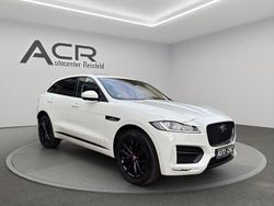 Weiß Gebraucht 2018 Jaguar F-Pace R-Sport SUV | 23.490 € (Fairer Preis)