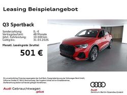 Rot Gebraucht 2024 Audi Q3 Sportback S-Line SUV | 42.319 € (Fairer Preis)