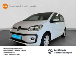 Weiß Gebraucht 2021 VW up! move up! Kleinwagen | 11.860 € (Fairer Preis)