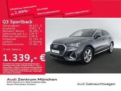 Daytonagrau perleffekt Gebraucht 2021 Audi Q3 S-Line SUV | 40.673 € (Teuer)
