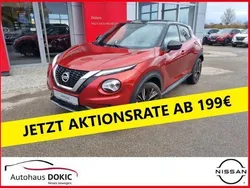 Fuji sunset red Gebraucht 2021 Nissan Juke SUV | 23.900 € (Teuer)