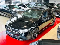 Schwarz Gebraucht 2021 Mercedes A250 AMG line Limousine | 33.999 € (Etwas zu teuer)