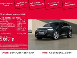 0e mythosschwarz metallic (metallic) Gebraucht 2022 Audi e-tron Sportback SUV | 31.250 € (Fairer Preis)
