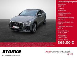 Grau (chronosgrau metallic) Gebraucht 2022 Audi Q3 Sportback Ambiente SUV | 32.250 € (Guter Preis)