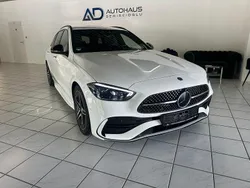 Weiß Gebraucht 2022 Mercedes C300 AMG line Kombi | 40.990 € (Etwas zu teuer)