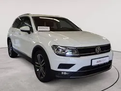 Pure white Gebraucht 2020 VW Tiguan Highline SUV | 24.690 € (Superpreis)