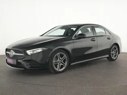 Schwarz Gebraucht 2020 Mercedes A180 AMG line Limousine | 22.789 € (Guter Preis)