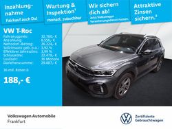 Indiumgrau metallic/schwarz Gebraucht 2024 VW T-Roc R-line SUV | 32.780 € (Fairer Preis)