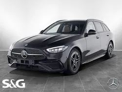 Metalliclack obsidianschwarz Gebraucht 2023 Mercedes C200 Kombi | 44.477 €
