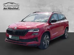 Rot Gebraucht 2022 Skoda Karoq SportLine SUV | 33.900 € (Teuer)