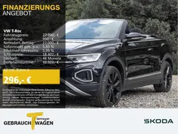 Schwarz Gebraucht 2024 VW T-Roc Cabriolet Style Cabrio | 27.990 € (Fairer Preis)
